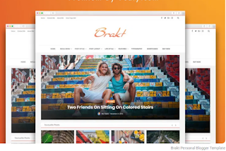 Themeforest Brakt v6.0 Blogger Template Premium