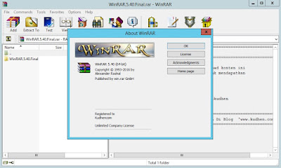 Download WinRAR 5.50 Final Full Version Pre-Activated Silent Install Gratis