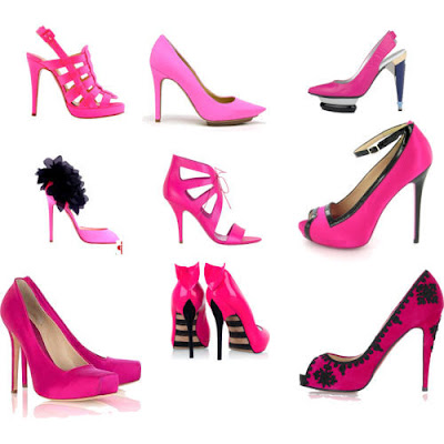 A great pair of pink heels is