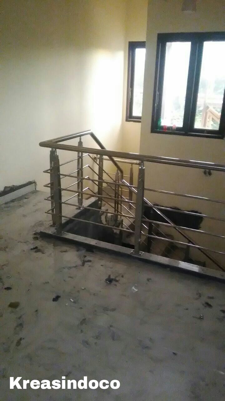 Railing Balkon Tiang Minimalis Pesanan Bpk Irwansyah Villa Bogor Indah 5