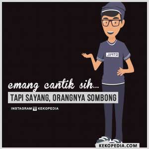 Dp BBM Untuk Cewek Sombong