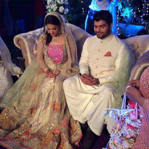 Sanam Jung Nikkah Ceremony Wedding Pictures