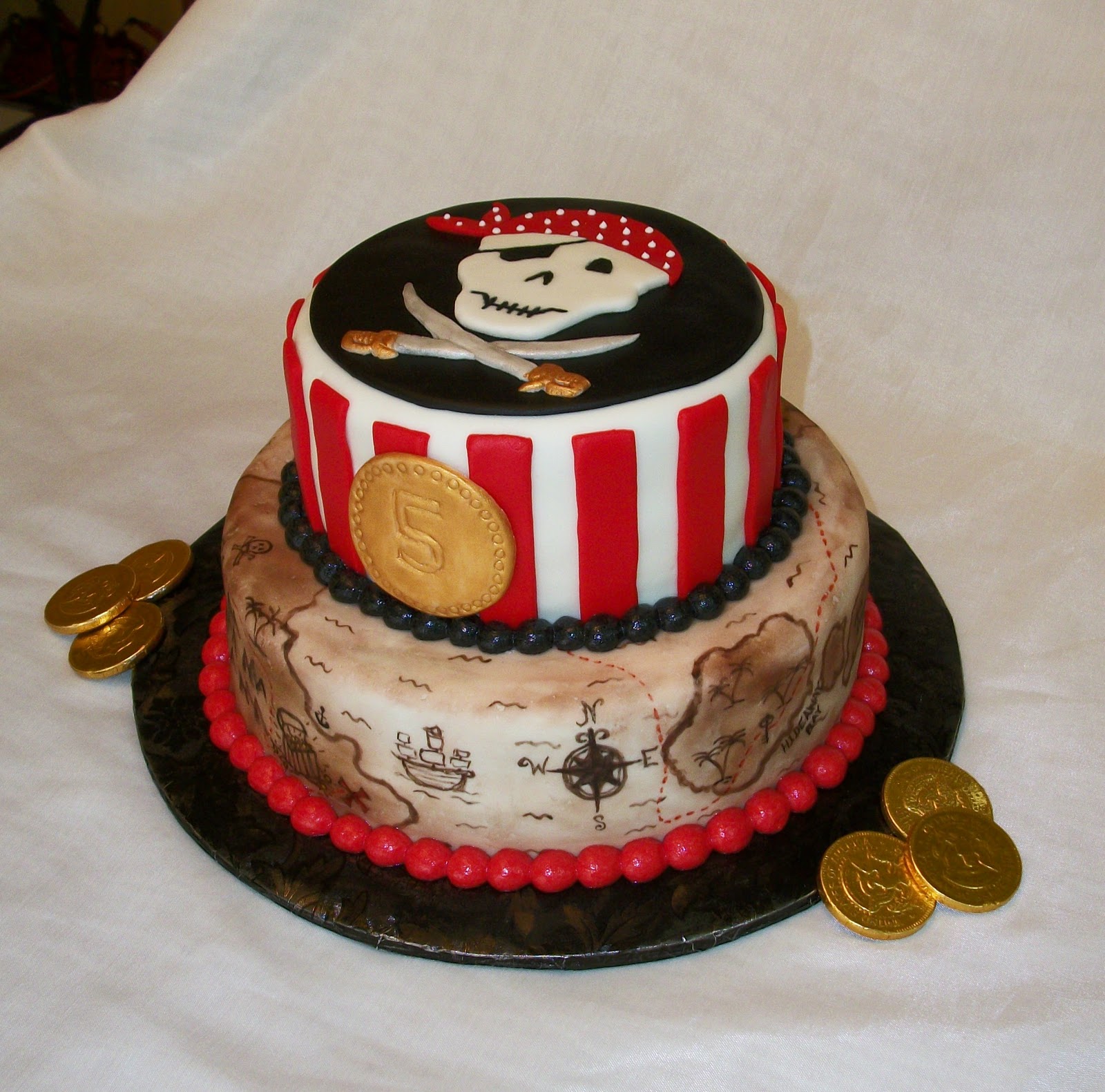 Pirate Birthday Cake