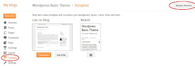 blogger templates settings