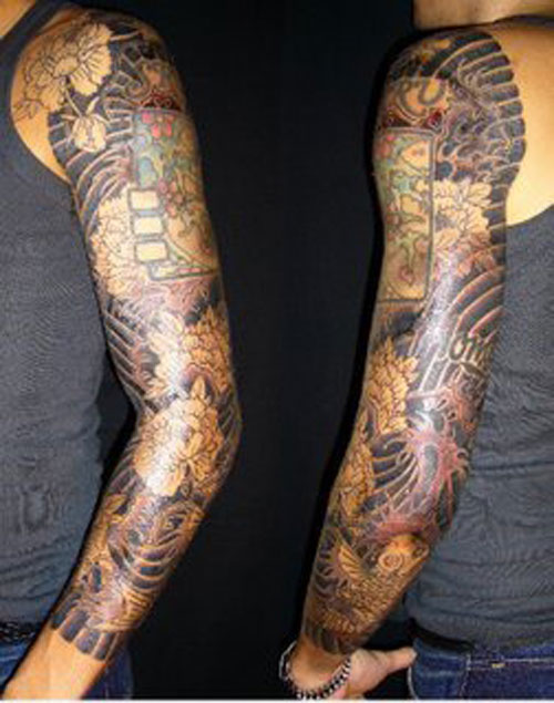 John Mayer Tattoos sleeves 2012