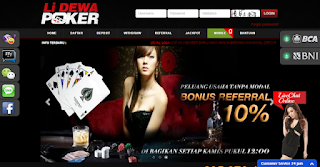 Website Poker Terpercaya Berbonus Seumur Hidup