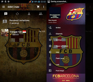 BBM Mod Tema Barcelona FC 2.11.0.16 Android