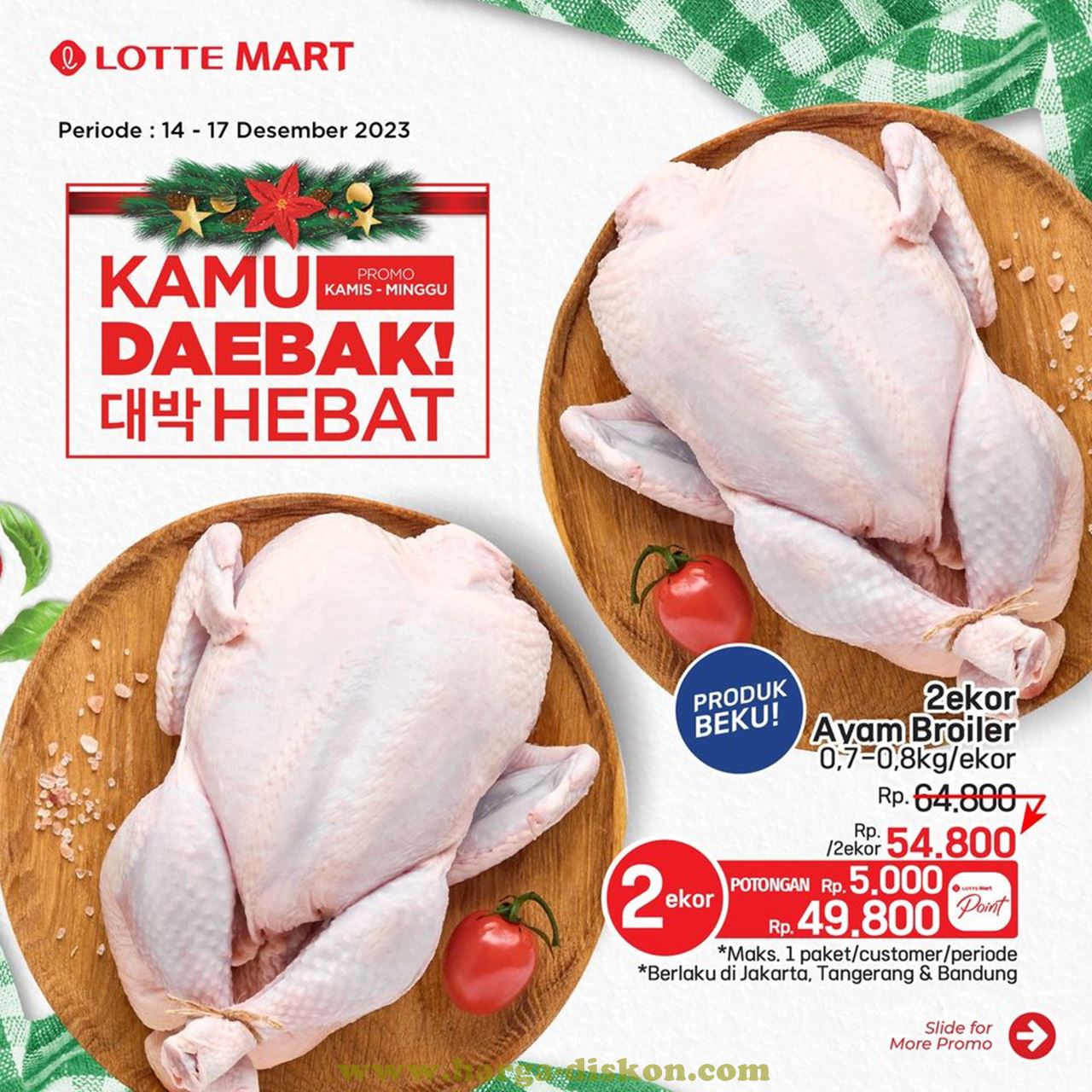 Promo LOTTEMART Akhir Pekan 14 - 17 Desember 2023