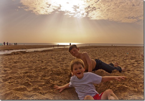 Louis and Ali smiling