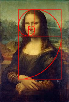 Golden ratio and Mona Lisa
