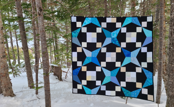 Stand Out Starburst quilt pattern | DevotedQuilter.com