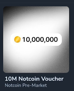 Cara Menjual Voucher Notcoin 10M