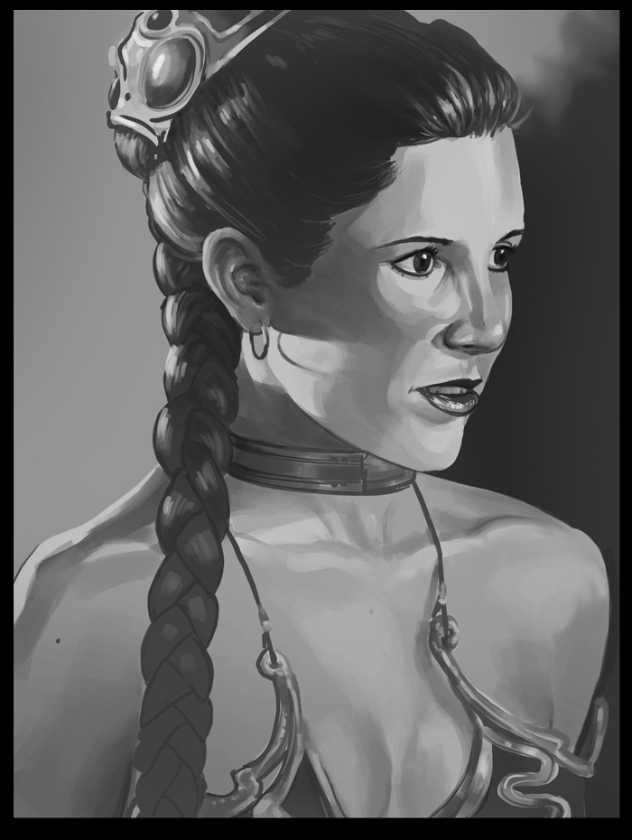  Princess leia slave hair style And considering this costume Knew from 