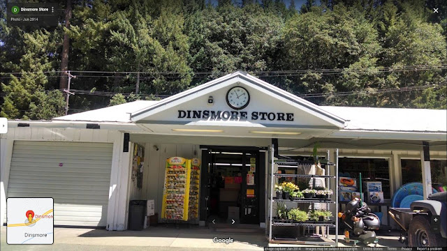 The Dinsmore Store on Highway 36 in Humboldt County CA