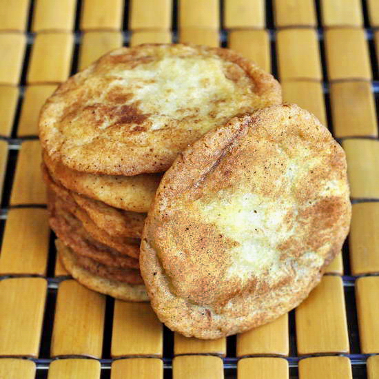 All Butter Soft and Chewy Snickerdoodles