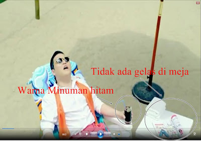 Kesalahan Pada Vidio Klip Gamnam Style