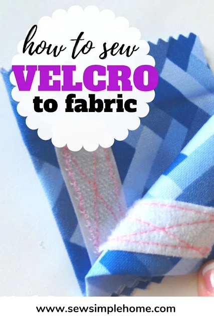 Learn how to sew velcro to fabric for bags, cases and other simple sewing projects.