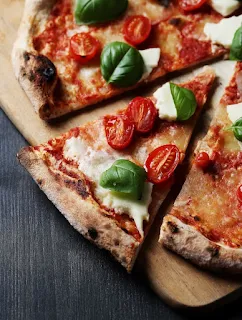Sabrosa pizza estilo italiano