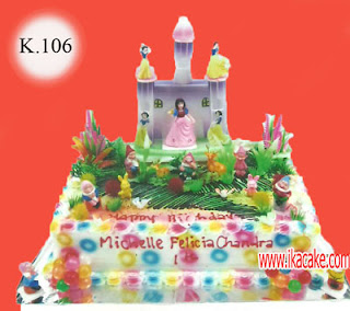 Kue Ulang Tahun Princess