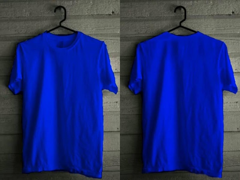 Terpopuler 27 Kaos Polos Biru Langit Depan Belakang