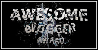 awesome text blogger award