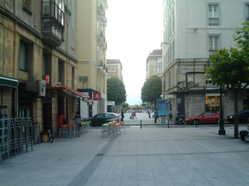 Plaza de Cañadio en Santander