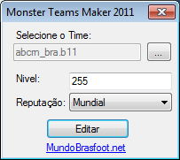 Monster Teams Maker - Brasfoot 2011