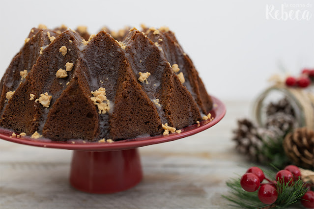 Bundt cake de turrón de Jijona