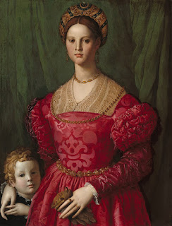 A portrait, possibly of Maria de' Medici, by the Florentine painter Bronzino