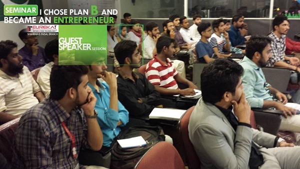 Eureka Pakistan Seminar on Entrepreneurship by Mohammad Mustafa Ahmedzai