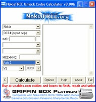 Nokia Unlock Codes Calculator