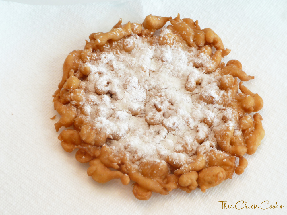 Funnel Cake Recipe (serves 6 people)