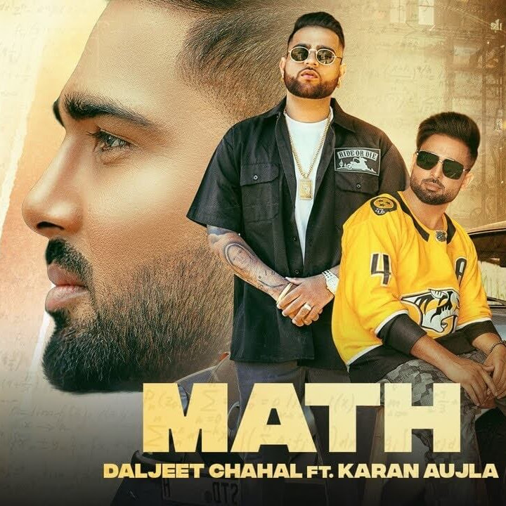 Math Lyrics In Hindi by Karan Aujla, Daljeet Chahal