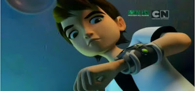 Screen Shot Of Hollywood Movie Ben 10: Destroy All Aliens (2012) In Hindi English Full Movie Free Download And Watch Online at worldfree4u.com