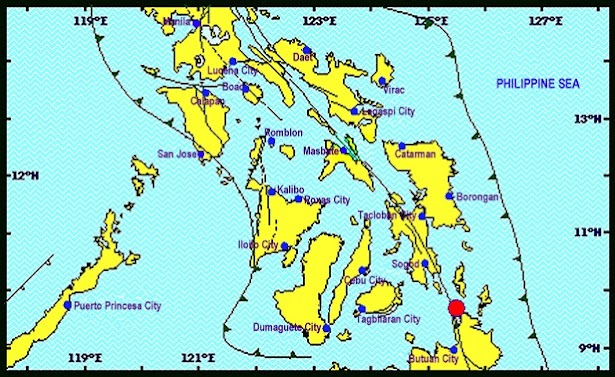 Magnitude 4.5 quake rocks Surigao Norte