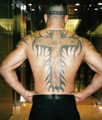 cross tattoos on back for men. Labels: ankle cross tattoos, back cross tattoos, cross tattoos gallery