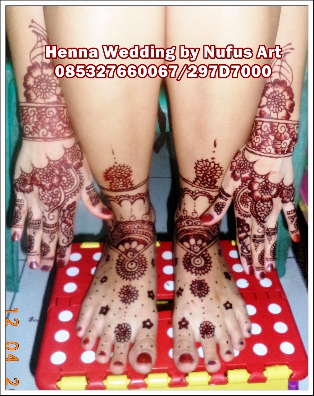 Katalog Henna Pernikahan Nufus ArtFace Painting Henna Body