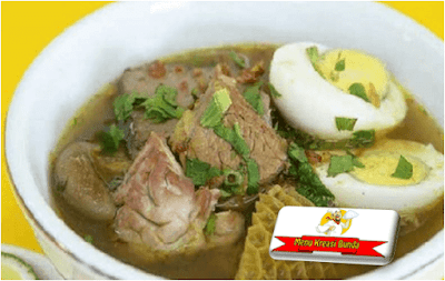 Cara membuat Soto Babat Daging Sapi Bumbu  Spesial