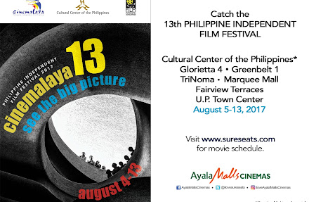 13th Cinemalaya Film Festival to be Held at Ayala Cinemas - Here's the Full Sccop