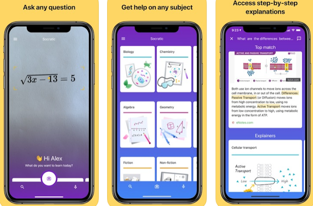 تطبيق Socratic هو أداة دراسة الذكاء الاصطناعي من Google لطلاب المدارس