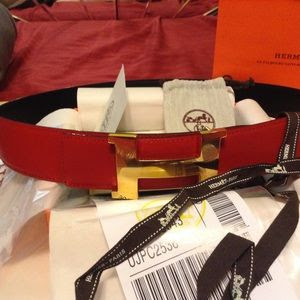 How much is A Hermes Belt 42mm Original Kit Price H Gold Buckle With Packaging 