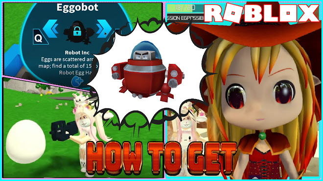 Chloe Tuber Roblox Robot Inc Gameplay Getting Eggobot Egg Roblox Egg Hunt 2020 - roblox gameplay ro bots