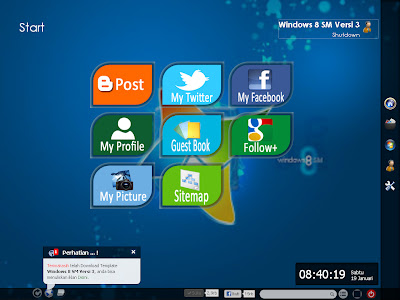 Template Blogger Windows 8 SM (V.3)