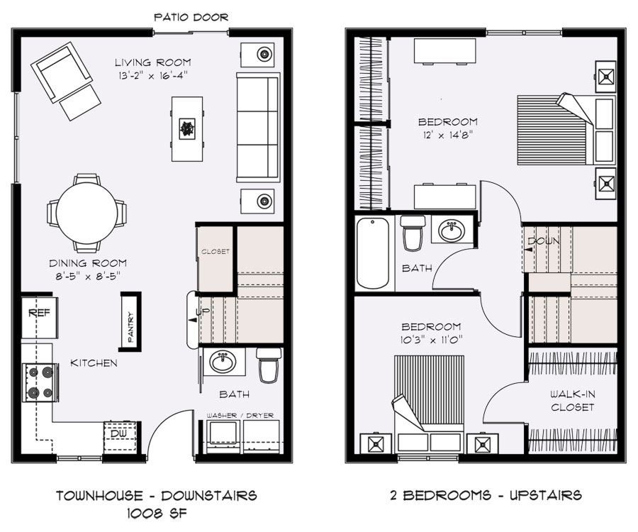 Townhouse Floor Plans