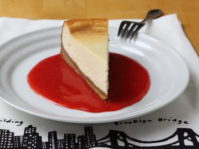 New York Style "Sunshine" Cheesecake - Crack isn't Necessarily Whack