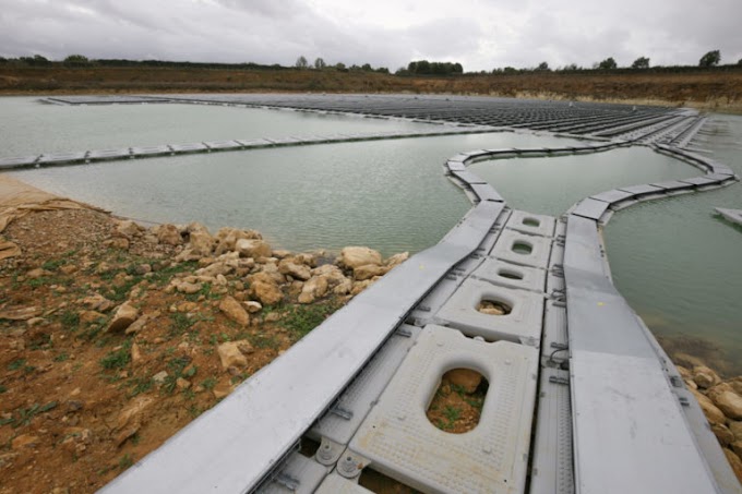 Sorégies has developed a Floating PV in France. 