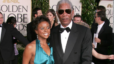 Morgan Freeman : step-granddaughter