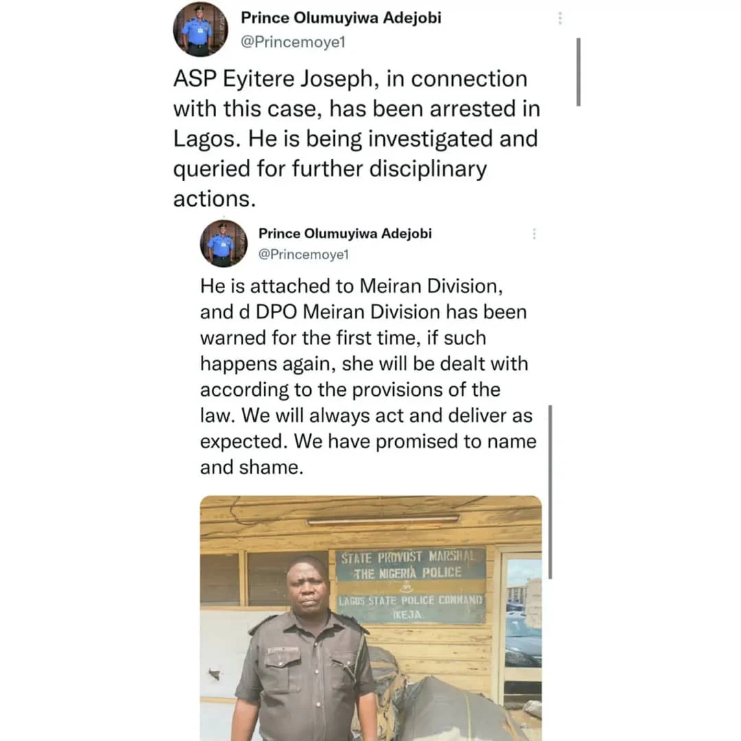 Police officer in hot soup after extorting N50,000 from a corps member - Gistcent