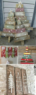 Ideas para Navidad con palets de madera