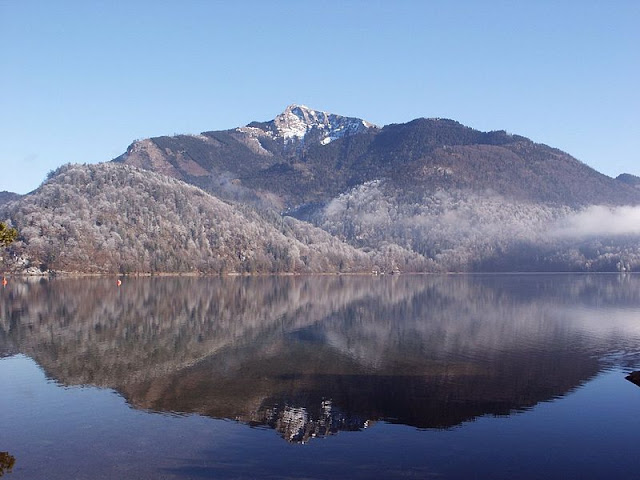 objek wisata Gunung Schafberg Austria